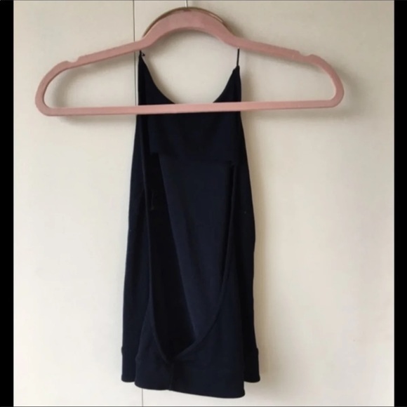 Zara Open Back Gold Bar Halter-neck Top - Picture 4 of 8